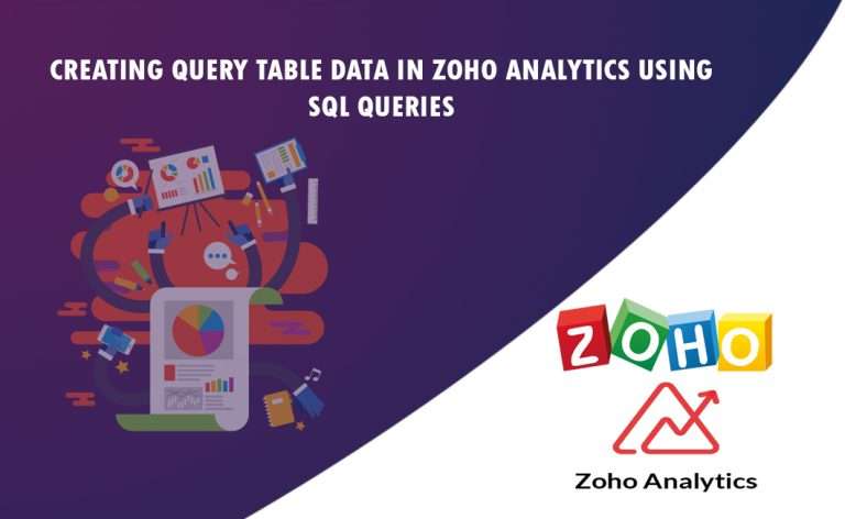 Creating Query Table Data in Zoho Analytics using SQL Queries