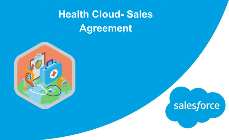Health Cloud- Sales Agreement
